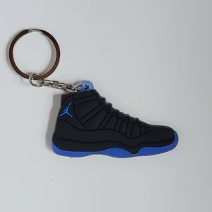 Jordan 11 Gamma Shoe Rubber Keychain.